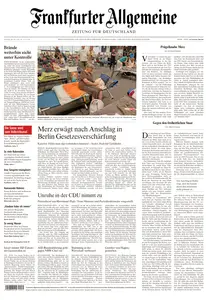 Frankfurter Allgemeine Zeitung - 28 Juli 2026
