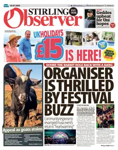 Stirling Observer - 25 July 2025