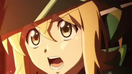 Superb Song of the Valkyries Symphogear (2012 S03E08 The Courage to Face It CTR