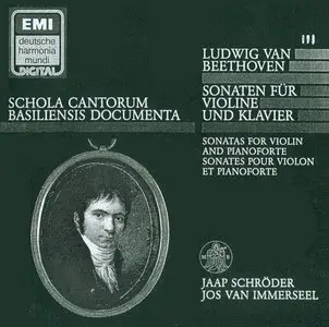 Ludwig van Beethoven - Die Sonates für Klavier und Violine - Jaap Schröder, Jos van Immerseel