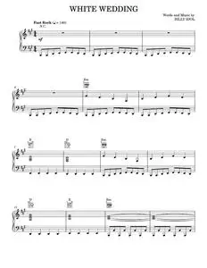 White wedding - Billy Idol (Piano-Vocal-Guitar)