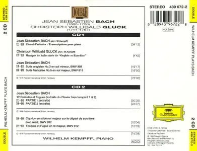 Wilhelm Kempff - J.S. Bach: Piano Transcriptions (1993)