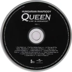 Queen - Hungarian Rhapsody: Live In Budapest (2012) [2CD + Blu-ray, 25th Anniversary]