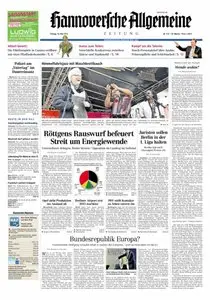 Hannoversche Allgemeine Zeitung - 18.05.2012