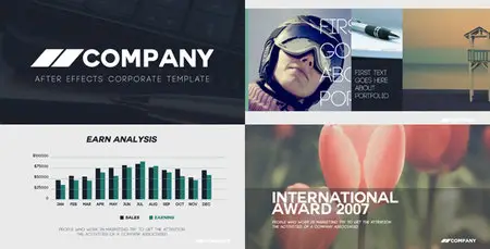 Clean Corporate Presentation - Project for After Effects (VideoHive)