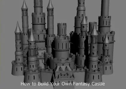 3ds Max Modular Creation of Castles