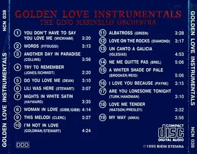 Gino Marinello Orchestra – Golden Love Instrumentals (1995)