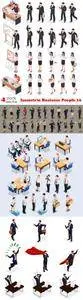 Vectors - Isometric Business People 16