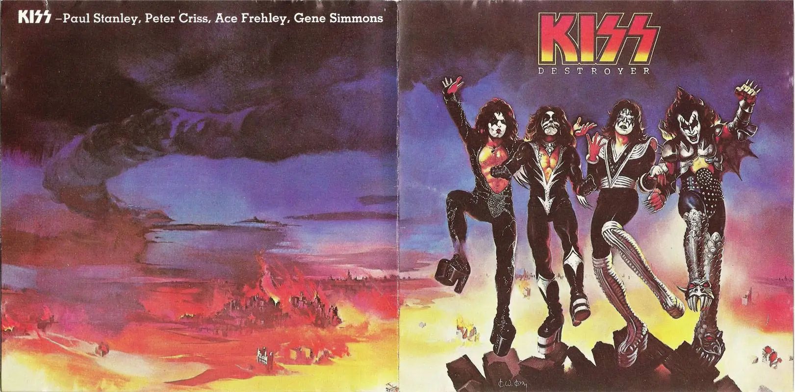 Kiss flac. Kiss группа 1976. Kiss группа Destroyer. Kiss обложка альбома Destroyer. Kiss Destroyer 1976.