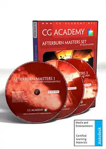 Afterburn Masters Set - 3 DVD (3DS MAX) NEW