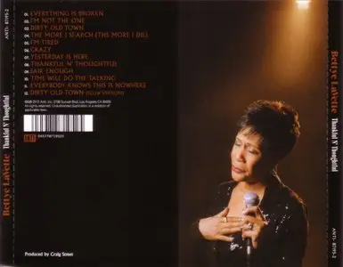 Bettye LaVette - Thankful N' Thoughtful (2012)
