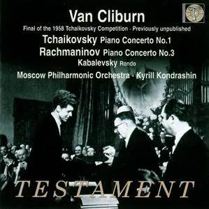 Van Cliburn - Tchaikovsky: Piano Concerto No. 1; Rachmaninov: Piano Concerto No. 3; Kabalevsky: Rondo (2008)