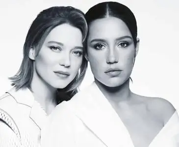 Lea Seydoux and Adele Exarchopoulos by Tom Munro for Madame Figaro May 12th, 2023
