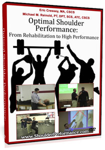 Optimal Shoulder Performance From Rehabilitaion to High Performance [repost]