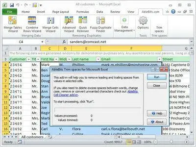 AbleBits Ultimate Suite for Excel 2016.2.355.1206