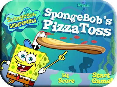 SpongeBob SquarePants Pizza Toss