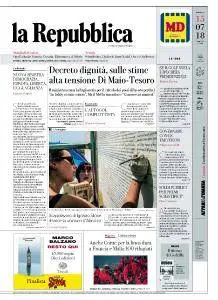 la Repubblica - 15 Luglio 2018