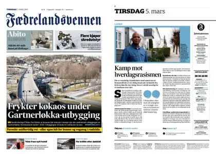 Fædrelandsvennen – 05. mars 2019