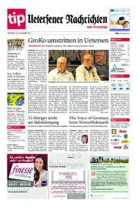 Tip Uetersener Nachrichten - 26. November 2017