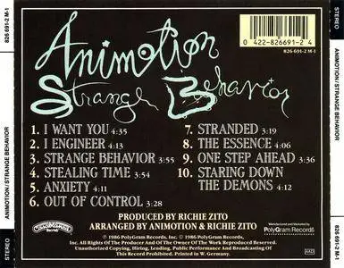 Animotion - Strange Behavior (1986)