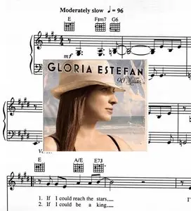 Gloria Estefan Sheet Music For Piano, Guitare, Lyrics
