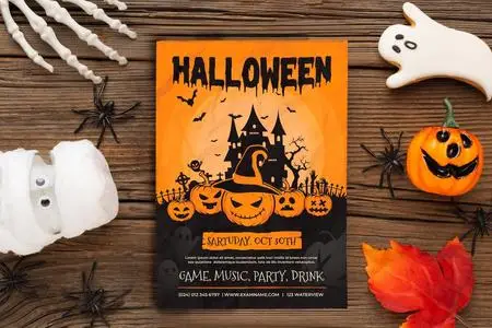 Halloween Flyer Template LPDFU7Y