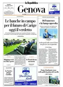 la Repubblica Genova – 24 giugno 2019