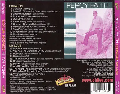 Percy Faith - Corazón / My Love  ( 2 LP in 1 CD ) [CD 2002]