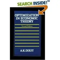 Optimization in Economic Theory