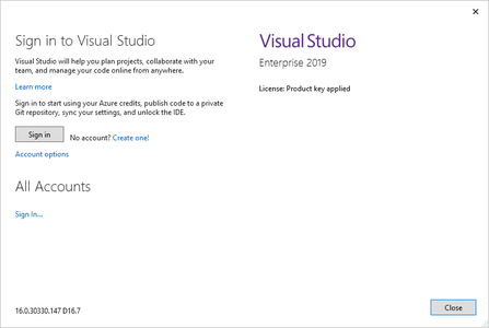 Microsoft Visual Studio Enterprise 2019 v16.7.0 Multilingual