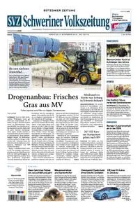 Schweriner Volkszeitung Bützower Zeitung - 05. November 2019