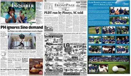 Philippine Daily Inquirer – April 19, 2012