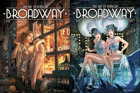 Broadway, une rue en Amérique -  2 Tomes