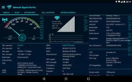 Network Signal Info Pro v3.70.02 4