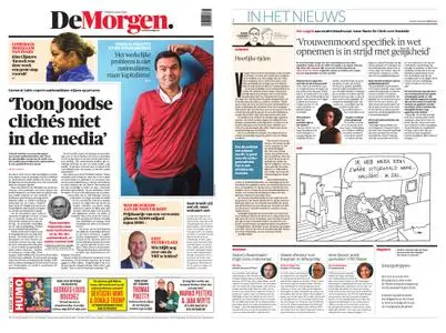 De Morgen – 18 februari 2020