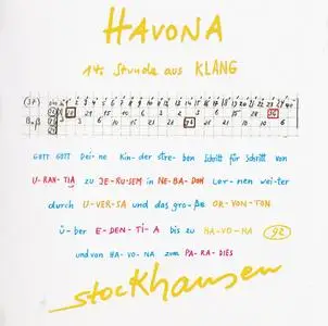 Karlheinz Stockhausen - Havona, 14 Stunde aus Klang (2009) {Stockhausen-Verlag No. 92}