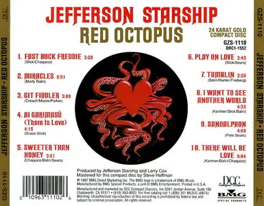Jefferson Starship - Red Octopus (1975) [Remastered 1997]