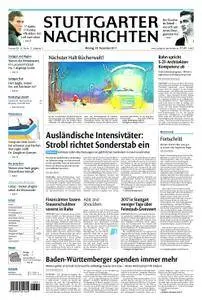 Stuttgarter Nachrichten Blick vom Fernsehturm - 18. Dezember 2017