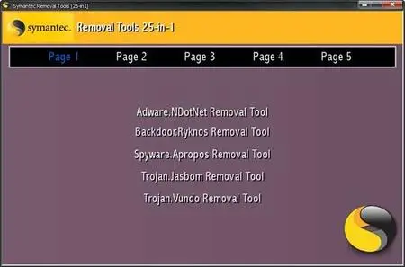 Symantec Removal Tools [25-in1] by vertigo173