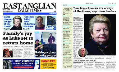 East Anglian Daily Times – March 15, 2023