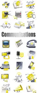 Communications Icons Vector