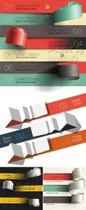 Modern Infographic Templates Vector