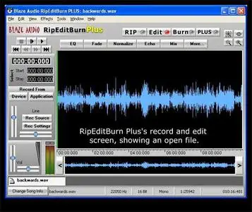 Blaze Audio RipEditBurn Plus v1.0.49