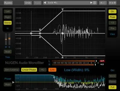 NUGEN Audio Monofilter v4.2.0.0 WiN / OSX