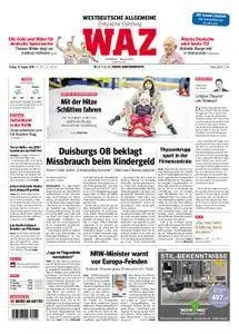 WAZ Westdeutsche Allgemeine Zeitung Duisburg-Nord - 10. August 2018