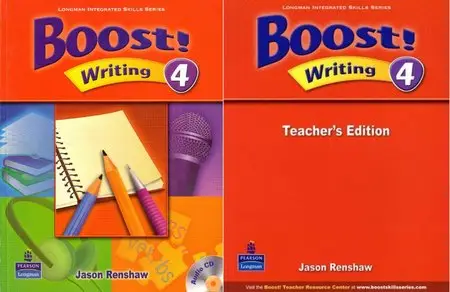 Boost! Writing: Student Book with Audio-CD and Teacher's Edition (Level 4)