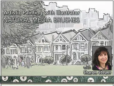 Artistic Painting with Illustrator: Natural Media Brushes