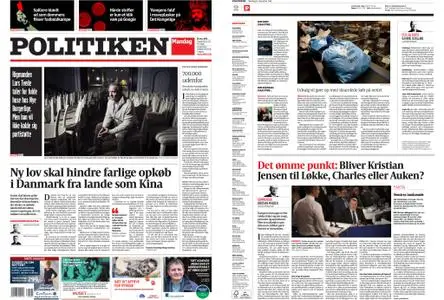 Politiken – 19. november 2018