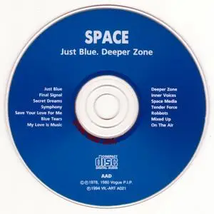 Space - Just Blue `78 & Deeper Zone `80 (1994)