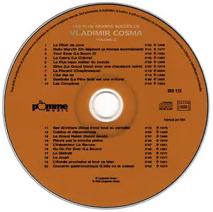 Vladimir Cosma - Les plus grands succes de Vladimir Cosma: Volume 1 & 2 (2002) 2CD